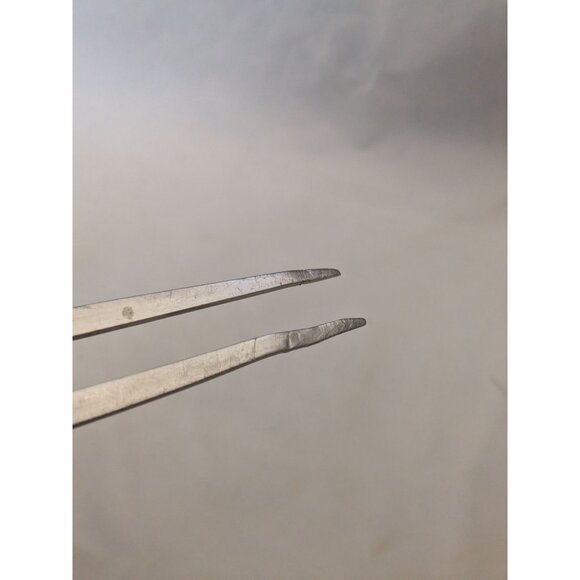 Vintage Signature Meat Fork 11 3/4" Wood Handle Stainless Steel USA - Picture 9 of 9